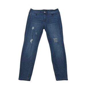 Liverpool Jeans Skinny Jeans Ankle Distressed Size 29